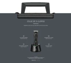 Andis Pulse ZR II Cordless Clipper With 2 Batteries - Black -Wah Shop AN 79175 4