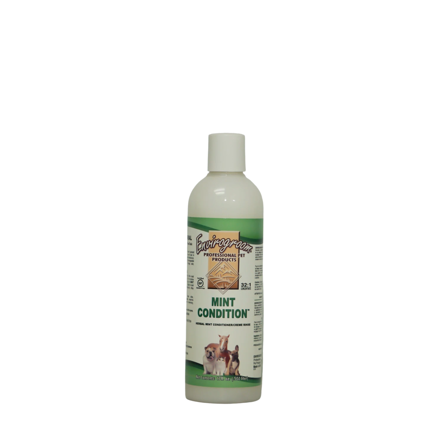 Envirogroom Mint Creme Rinse Conditioner 17oz 1 Envirogroom Mint Creme Rinse Conditioner 17oz