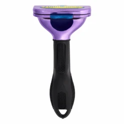 Furminator DeShedding Tool - Large Cat Short Hair Metallic [Purple] -Wah Shop FU 01225 5