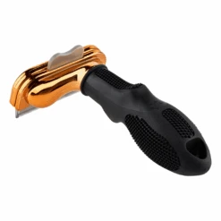 Furminator DeShedding Tool - Medium Dog Long Hair Metalic [Rose Gold] -Wah Shop FU 02516 4