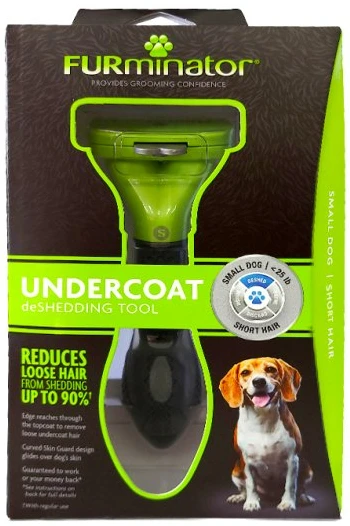 Furminator Undercoat DeShedding Tool - Small Dog Short Hair 1 Furminator Undercoat DeShedding Tool - Small Dog Short Hair