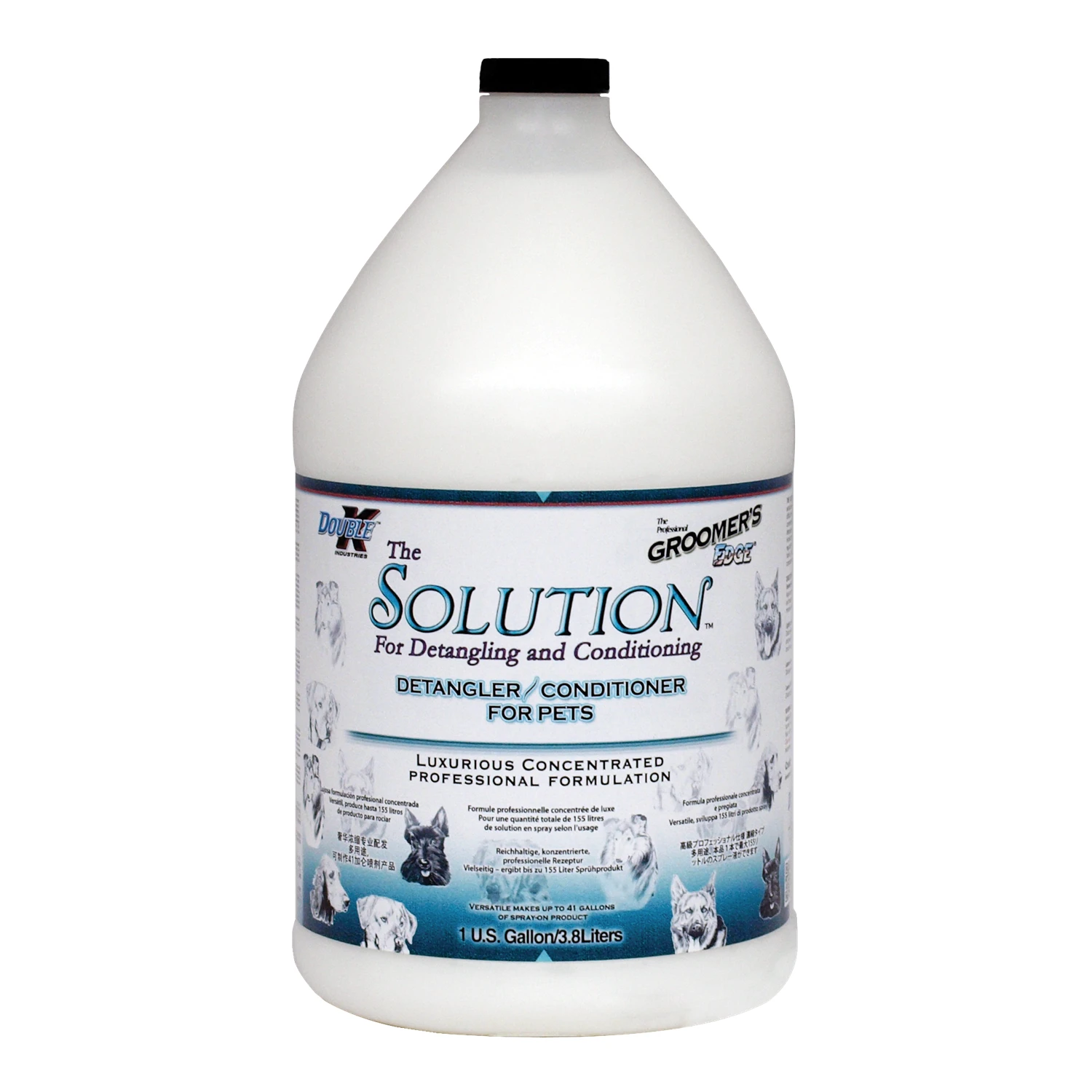 Groomer's Edge The Solution Detangler / Conditioner 3.8L 1 Groomer's Edge The Solution Detangler / Conditioner 3.8L