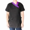 Groomtech Latina Grooming Tunic - Purple Trim [Size: Small]
