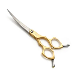 Groomtech Aurora Asian Fusion Shear Curved 6" [Gold]