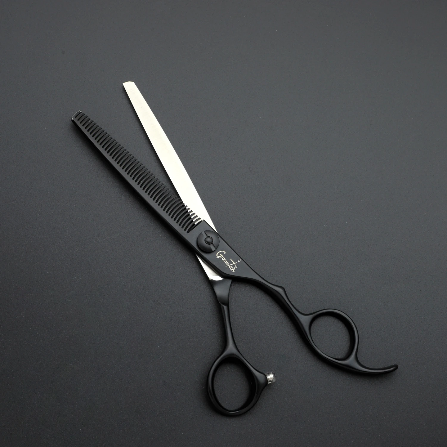 Groomtech Darkblaze Grooming Scissors Kit, Set Of 3 5 Groomtech Darkblaze Grooming Scissors Kit, Set Of 3 - Image 5