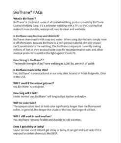 GroomTech Biothane Grooming Loops With Ring 24" X 3/8" - Teal -Wah Shop GT GL2438 TE 3