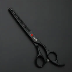 Groomtech Spring Black Pet Grooming Scissors Kit, Set Of 4 With Comb -Wah Shop GT SP070 Set4 6