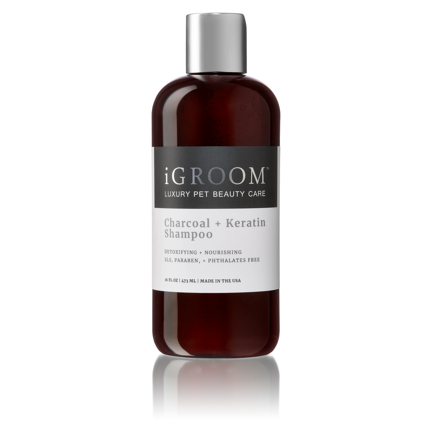 IGroom Charcoal + Keratin Shampoo 16oz (473ml) 1 IGroom Charcoal + Keratin Shampoo 16oz (473ml)