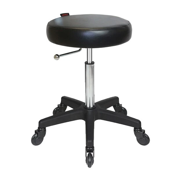 Joiken Black Turbo Gas Lift Stool Click’n Clean Wheels 1 Joiken Black Turbo Gas Lift Stool Click’n Clean Wheels