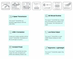 Joyzze Hornet Mini Trimmer 2 Speed [Teal] -Wah Shop JY 99027 7