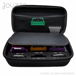 Joyzze 3 Wide Blade + 7 Wide Comb With Storage Case - Black -Wah Shop JY 99088 1