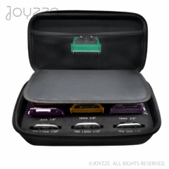 Joyzze 3 Wide Blade + 7 Wide Comb With Storage Case - Black -Wah Shop JY 99088 4