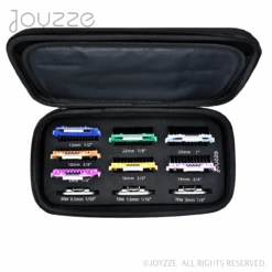 Joyzze 3 Wide Blade + 7 Wide Comb With Storage Case - Black -Wah Shop JY 99088 7