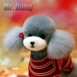 Mr. Jiang Teddy Bear Full Body Coat / Model Dog [Grey] -Wah Shop MJ TB02G 2