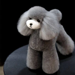 Mr. Jiang Teddy Bear Full Body Coat / Model Dog [Grey] -Wah Shop MJ TB02G 3