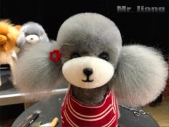 Mr. Jiang Teddy Bear Full Body Coat / Model Dog [Grey] -Wah Shop MJ TB02G 4