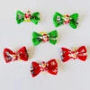 Ollie Tilly Christmas Dog Bows 50pcs, 108-01A