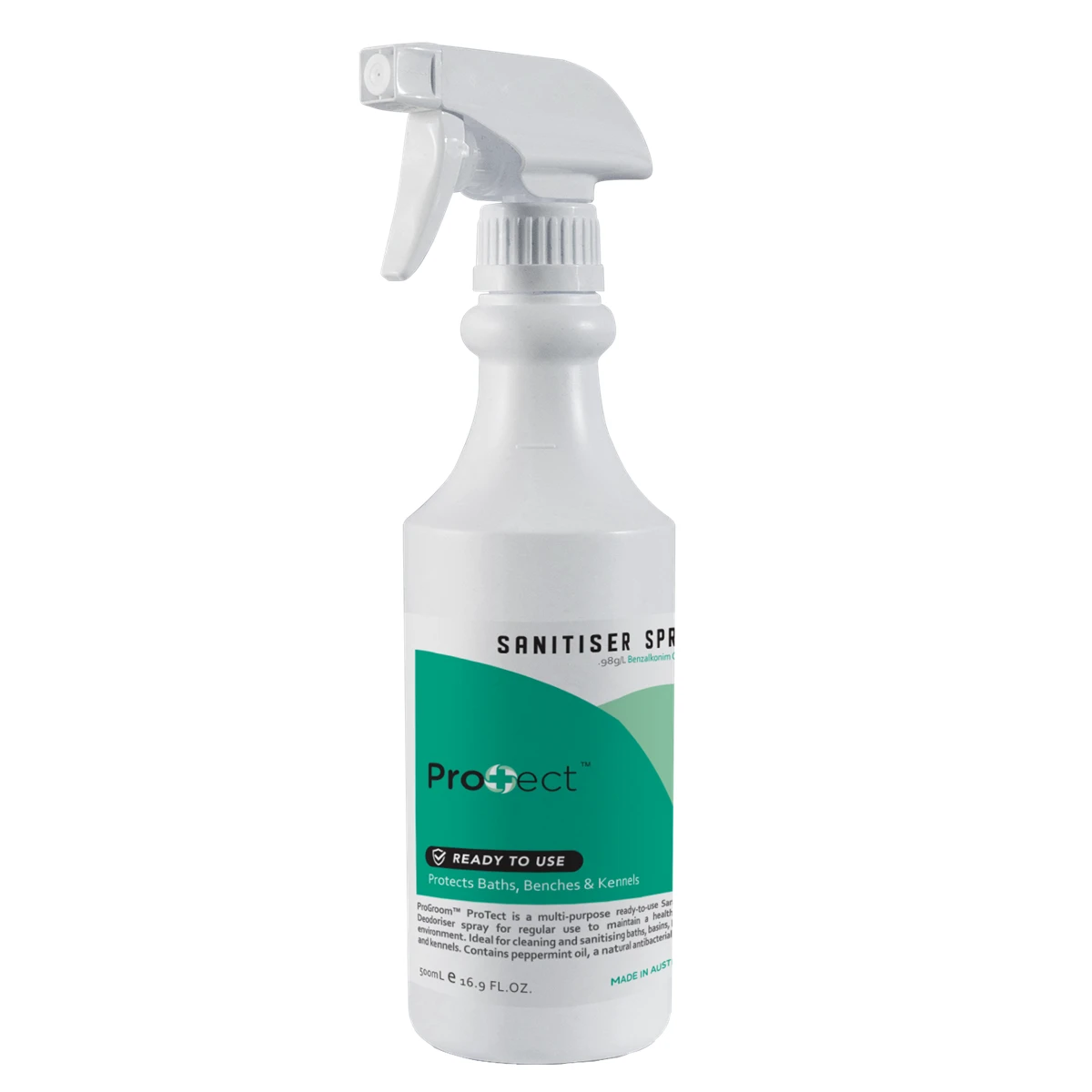 Progroom ProTect Sanitiser Spray 500ml Ready To Use 1 Progroom ProTect Sanitiser Spray 500ml Ready To Use