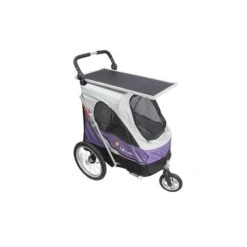 PETSTRO Safari Medium Pet Stroller [Purple] -Wah Shop PS 702GX PR 4