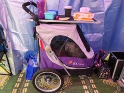 PETSTRO Safari Medium Pet Stroller [Purple] -Wah Shop PS 702GX PR 6
