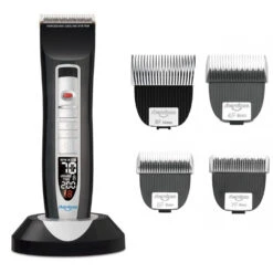 Shernbao Smart Digital 4-in-1 Adjustable Clipper PGC660+ 4 X LightEdge Blade(3F/4F/5F/7F)