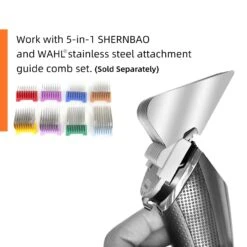 Shernbao Professional 5-in-1 Blade Clipper PGC721 -Wah Shop S PGC721 6