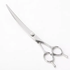Shark Teeth Diamond 7.5" Curved Scissors -Wah Shop S ST36375 2