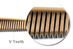 Silver Line Shear Thinner 7" Rose Gold -Wah Shop SL ERAD7055 G 2