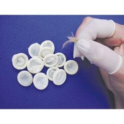 Show Tech Finger Condoms White 100 Pack - Medium -Wah Shop ST 85158 2