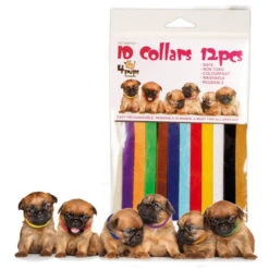 4Pups ID Collars 12 Pcs Pup Collars For Puppies -Wah Shop ST 91710 2