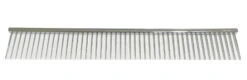 KissGrooming Ultra Premium Brass Comb In Chrome 24.5cm