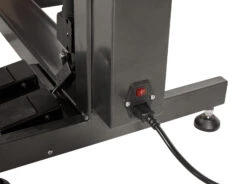 Aeolus Classic Z Shape Electric Lifting Table - Medium [Black] -Wah Shop T FT802E BK 2