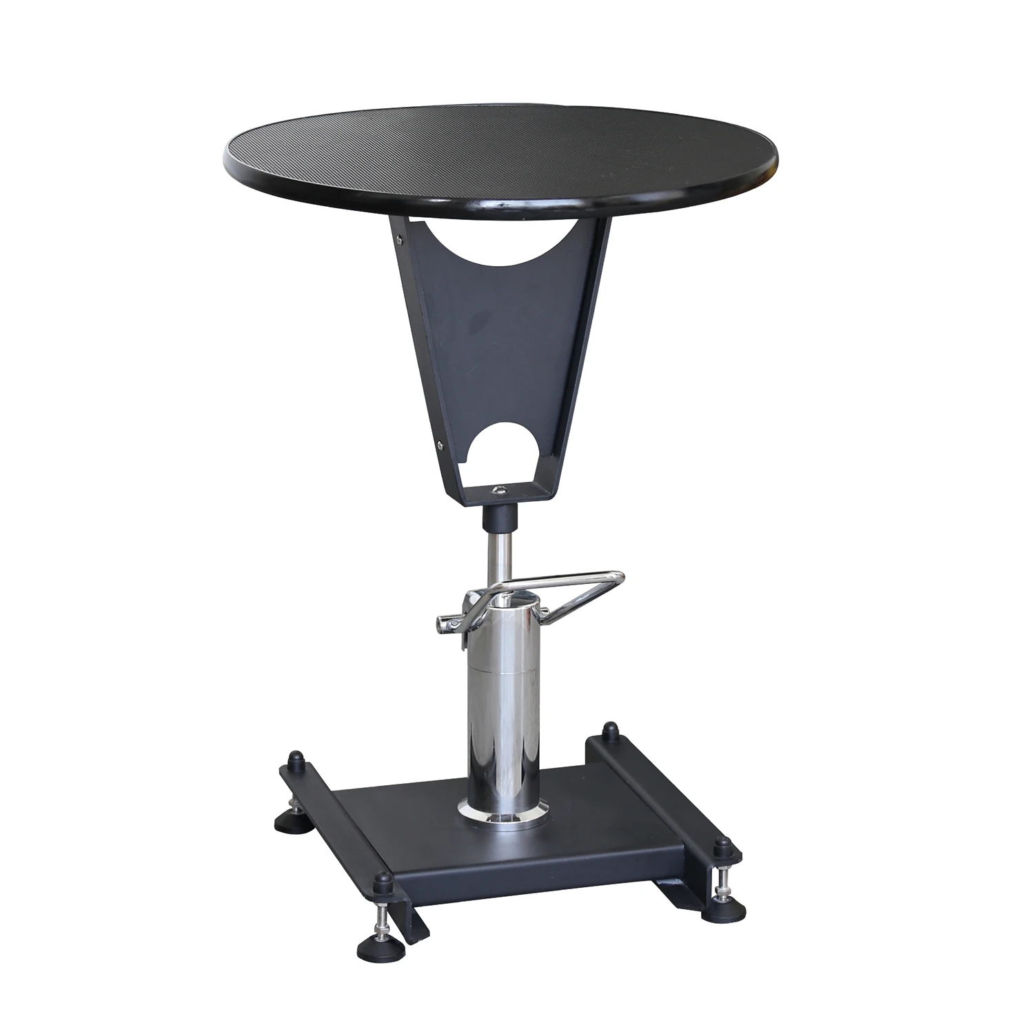 Aeolus Cost Effective Round Hydraulic Table With Single Grooming Arm 1 Aeolus Cost Effective Round Hydraulic Table With Single Grooming Arm