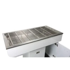 Dental Preparation Table With Stainless Steel Tub And Painted Cabinets -Wah Shop T FT851 6
