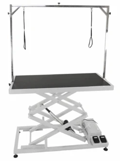 Aeolus Accordion Electric Lifting Table [White]