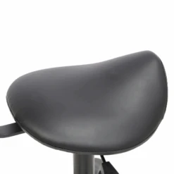 Groomer's Saddle Stool With Back Rest (Black) -Wah Shop T GC010 2