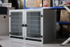Aeolus KA505T Powder Coated Galvalume Modular Cage - Large 12 Aeolus KA505T Powder Coated Galvalume Modular Cage - Large -Wah Shop T KA505TL AZ 2