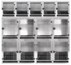 Aeolus KA505T Stainless Steel Modular Cage - Small 13 Aeolus KA505T Stainless Steel Modular Cage - Small -Wah Shop T KA505TS 201 5