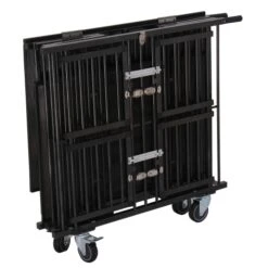 Aeolus 4-Berth Show Trolley With 4" Nylon Wheels - Large [Black] -Wah Shop T KB511NAF BK Kit 6