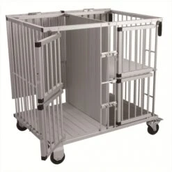 Aeolus 4-Berth Show Trolley With 4" Nylon Wheels - Large [Blue] -Wah Shop T KB511NAF BU Kit 3