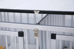 Aeolus 4-Berth Show Trolley With 6" Rubber Wheels - Large [Silver] -Wah Shop T KB511NAF SL Kit6W 5