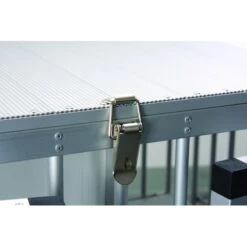 Aeolus 1-Berth Show Trolley With 4" Nylon Wheels - Large [Silver] -Wah Shop T KB511NAO SL Kit 3