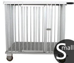 Aeolus 1-Berth Show Trolley With 4" Nylon Wheels - Small [Black]