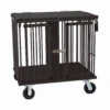 Aeolus 2-Berth Show Trolley With 6" Rubber Wheels - Small [Black]