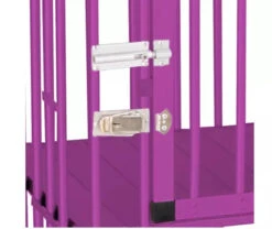 Aeolus 2-Berth Double Deck Show Trolley With 4" Nylon Wheels - XSmall [Purple] -Wah Shop T KB514NAT PP Kit 8
