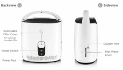 KANISTAR Veterinary / Homecare Oxygen Concentrator 2L (2020 Model) -Wah Shop T KO2 2FT