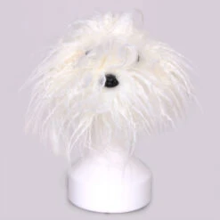 KissGrooming Head Hair For Teddy Bear And Bichon Model Dog [White] -Wah Shop T RMD23B1 1