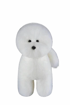KissGrooming Bichon Frise Coat For Model Dog Mannequin [White] -Wah Shop T RMD32A1 3