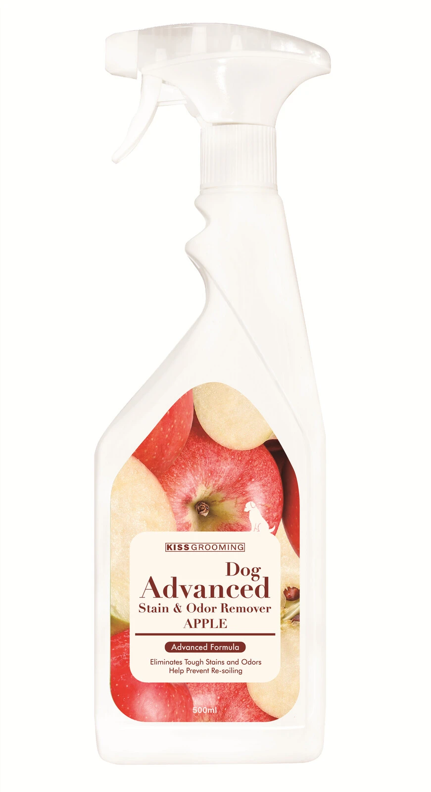 KissGrooming Advanced Stain & Odor Remover For Dog 500ml - Apple 1 KissGrooming Advanced Stain & Odor Remover For Dog 500ml - Apple