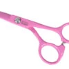 Swan Facial Scissors Round Tip 5" [Pink]